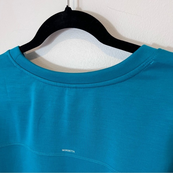 Mondetta Activewear Mid-weight Crewneck Sweatshirt Teal Womens Medium EUC - Picture 15 of 16